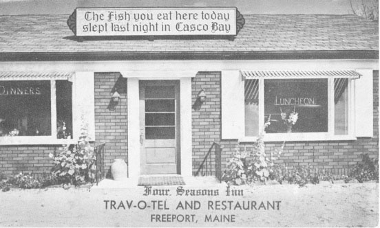 Postcard of the Four Season Inn Trav-o-tel & Restaurant