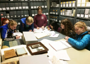 Archives and research at Freeport Historical Society Collections